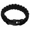 Apyrankė "PARACORD" 2,3 cm, JUODA