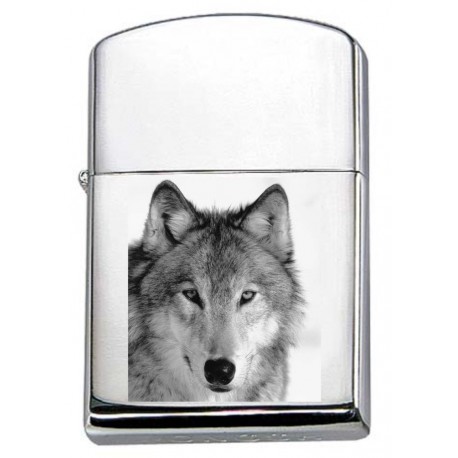Graviruotas žiebtuvėlis "WOLF PORTRAIT"