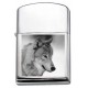 Graviruotas žiebtuvėlis "WOLF PORTRAIT III"